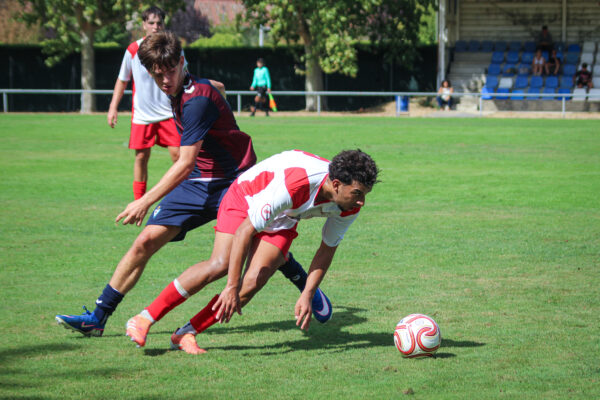 Imagen del encuentro del C.D. Betoño ante la S.D. Eibar .
