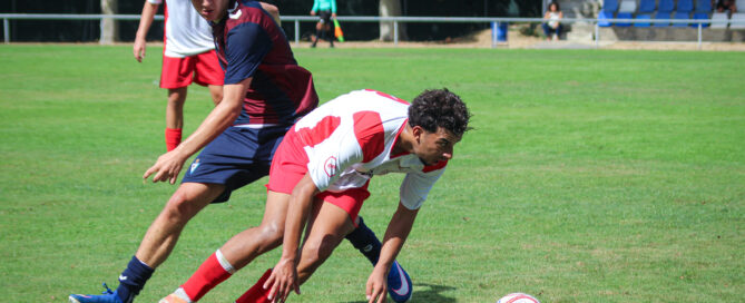 Imagen del encuentro del C.D. Betoño ante la S.D. Eibar .