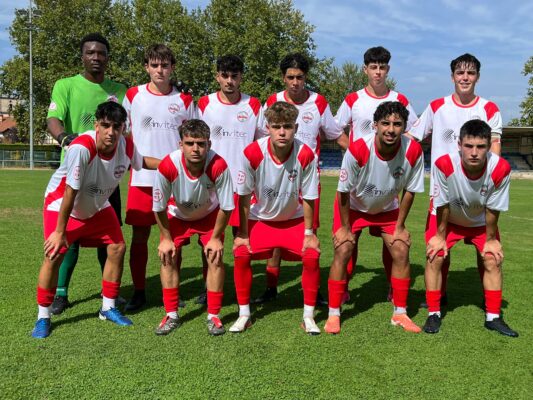 Once inicial del C.D. Betoño ante la S.D. Eibar en la jornada 1.